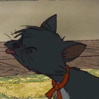 Berlioz Aristocats Aesthetic, Aristocats Matching Pfp, Disney Widgets Aesthetic, Vintage Cartoon Pfp, Classic Pfp, Aristocats Aesthetic, Berlioz Aristocats, Old Disney Characters, White And Black Cat