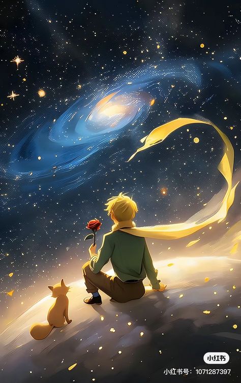 Maly Princ, The Little Prince Illustration, Ballet Dance Photography, Dreamy Artwork, Final Fantasy Art, Good Night Wishes, Little Prince, Phone Wallpaper Images, The Little Prince