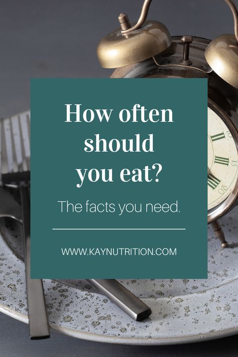 Should you eat every 4 hours? Once per day? 3 times per day? Here are the facts you need to know about how often to eat. When To Eat Throughout The Day, Kay Nutrition, Eating Once A Day, Best Time To Eat, Eating Schedule, Eat Snacks, Did You Eat, Healthy Lifestyle Motivation, Balanced Meals