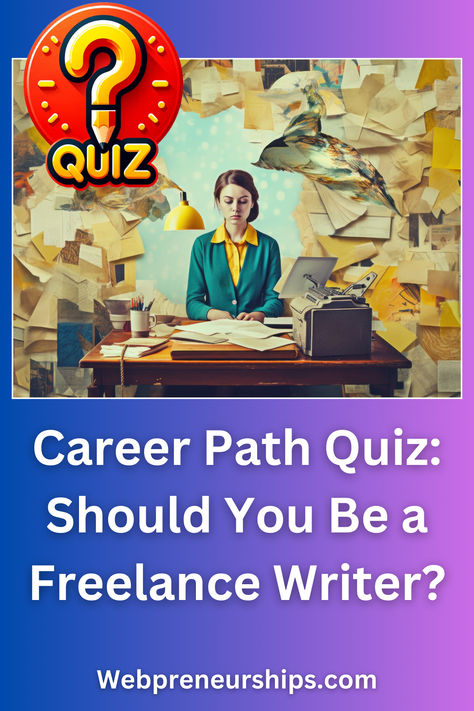 Career Path Quiz: Should You Be a Freelance Writer? Future Job Quiz, Dream Job Quiz, Career Personality Quiz, Career Quiz Buzzfeed, Career Path Quiz, Job Quiz, Quiz Personality, Career Quiz, Quiz Buzzfeed