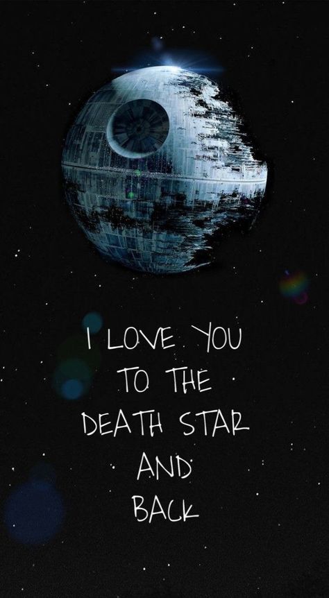 Star Wars Love Quotes, Star Wars Wallpaper Iphone, I Love You Son, Star Wars Couples, Star Wars Design, Star Wars Quotes, Star Wars Trooper, Star Wars Love, Star Wars Tattoo