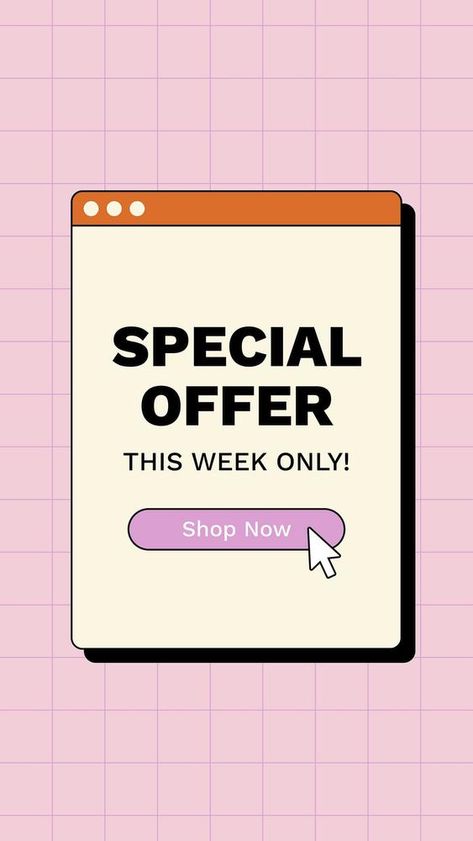 Special offer Instagram story template, pink grid style for online advertisement vector | premium image by rawpixel.com / Ning Reminder Notification, Notification Template, Instagram Story Template Background, Template Questions, Grid Graphic Design, Instagram Story Template Aesthetic, Black Instagram Story, Background Instagram Story, Birthday Instagram Story