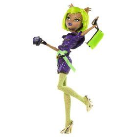 Monster High Clawdeen Wolf, Monster High Toys, Neon Green Hair, Wolf Dress, Clawdeen Wolf, Moster High, Purple Lipstick, Love Monster, Monster Dolls