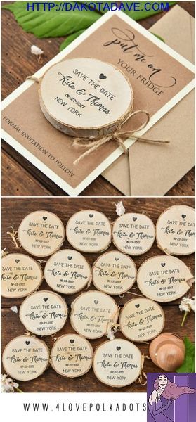 Wooden Magnets, Country Wedding Invitations, Planning Checklist, Rustic Invitations, Wedding Invitations Diy, Wedding In The Woods, Diy Invitations, Wedding Invitations Rustic, Trendy Wedding