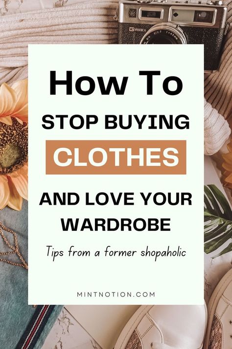 How to Stop Buying Clothes (Strategies to Love Your Wardrobe) Biweekly Savings Plan Low Income, Bi Weekly Savings Challenge, Biweekly Savings Plan, Impulse Spending, Weekly Savings Challenge, No Spend Month, Clothes Makeover, Envelope Budget, Impulse Buying