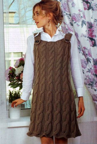 //// Knit Sundress, Knit Summer Dress, Knit Dress Pattern, Cable Knit Dress, Crochet Knit Dress, Vest Pattern, Knitted Dress, Knit Tunic, Knit Outfit