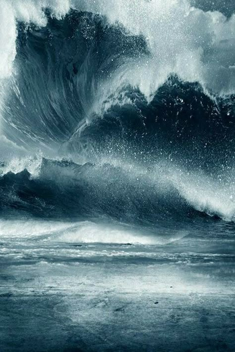 Tsunami Waves, Sea Storm, Waves Photos, Waves Photography, Surfing Pictures, Water Aesthetic, Seascape Photography, Stormy Sea, Ocean Wallpaper