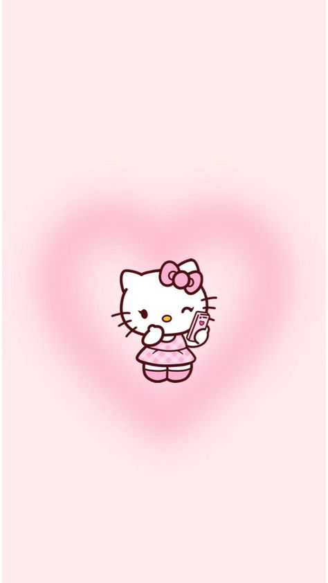 Lock Screen Ideas Hello Kitty, Pink Halloween Hello Kitty, Hello Kitty Art Wallpapers, Pink Elegant Wallpaper, Cute Hello Kitty Wallpaper Iphone, Pink Wallpaper Halloween, Cute Wallpapers Pink Girly, Bratz Pink Aesthetic, Cute Wallpapers Hello Kitty