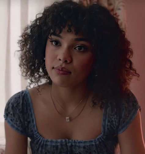 Mary Macdonald, Curly Hair, A Woman, Hair, Blue