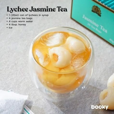 Being A Father, Iced Drinks Recipes, Resep Smoothie, Tea Drink Recipes, Homemade Cookbook, Tea Drinks, Drink Recipes Nonalcoholic, Iced Tea Recipes, Jasmine Tea