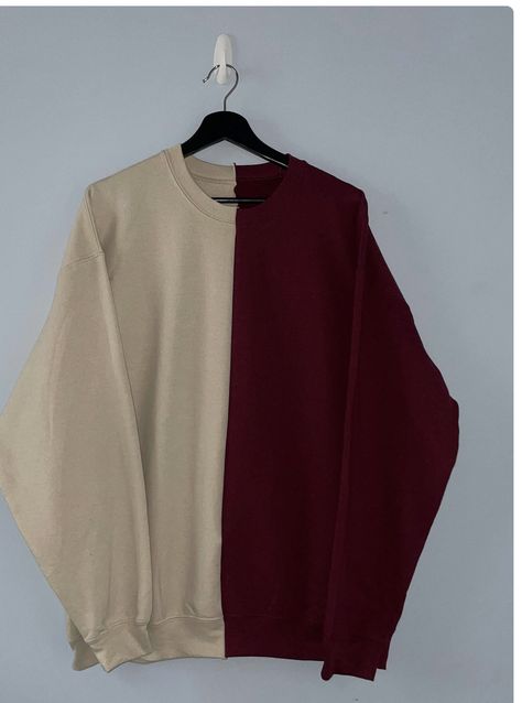 Maroon Crewneck, Maroon Outfit, Winter Palette, Cozy Oversized Sweaters, Maroon Hoodie, Sweatshirt Crewneck, Custom Sweatshirts, Maroon Color, Burgundy Color