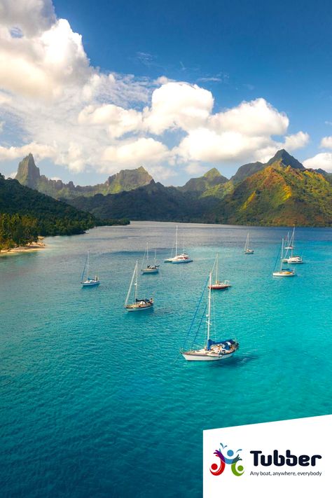 French Polynesia is made up of 118 islands. Therefore, enough ground (water) to cover and perfect to discover the pretty lagoons by sailboat! ⁠ ⁠ 📸: @moore_rachel⁠ ⁠ 📍 French Polynesia French Polynesia Honeymoon, Sailing Holidays, World Cruise, Remote Island, Travel And Adventure, Top Travel Destinations, Pictures Photography, French Polynesia, City Break