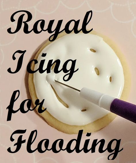 Flood Icing Recipe, Icing Flooding, Flooding Icing Recipe, Best Royal Icing Recipe, Easy Royal Icing Recipe, Flood Icing, Cookie Icing Recipe, Flooding Cookies, Sugar Cookie Royal Icing