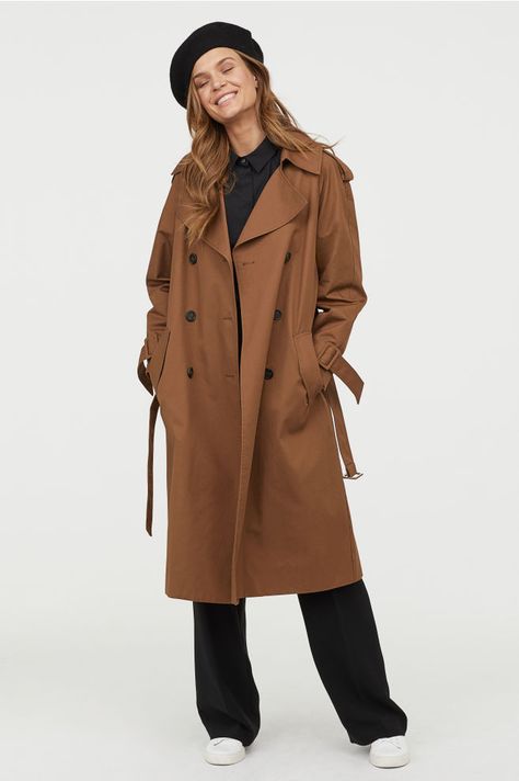 Brown Trench Coat Outfit, Paperbag Hose, Brown Trench Coat, Trench Coat Outfit, Denim Trench Coat, Trench Coat Men, Double Breasted Trench Coat, Suede Coat, Classic Coats