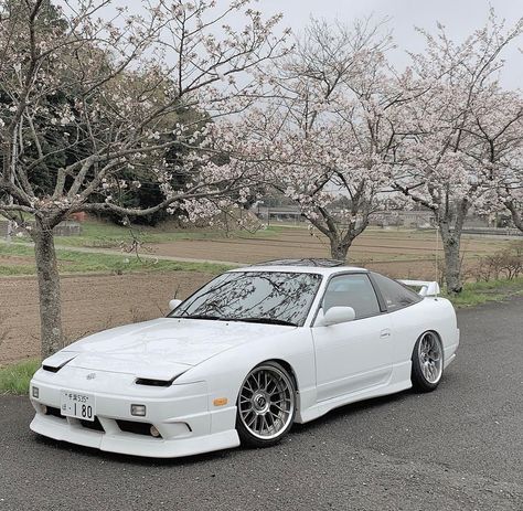 Nissan 180sx, Car Deco, Japanese Domestic Market, Pink Car, Japan Cars, Street Racing Cars, Nissan Gt-r, Super Luxury Cars, Drift Cars