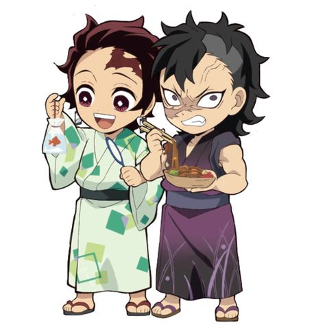 Genya And Tanjiro, Inosuke Kanao, Chibi Pfp, Pinterest Tags, Ponyta Pokemon, Genya Shinazugawa, Wallpapers Phone, Tanjiro Kamado, Character Sketches