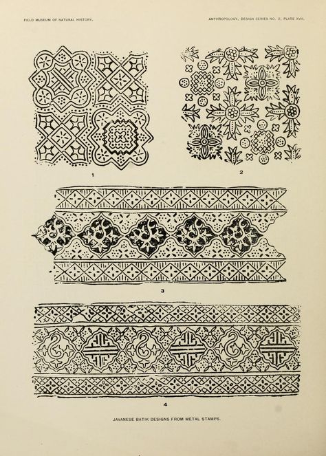 Javanese batik designs from metal stamps : Lewis, A. B. (Albert Buell), 1867- : Free Download, Borrow, and Streaming : Internet Archive Javanese Batik, Indonesian Art, Inspirational Illustration, Indonesian Batik, Batik Art, Motif Batik, Batik Design, Wax Resist, Batik Pattern