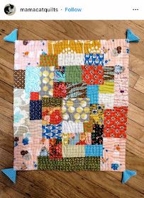 Confessions of a Fabric Addict: Can I Get A Whoop Whoop? Patchwork Inspiration, Boho Quilt, Whoop Whoop, Quilt Tutorial, A Squirrel, Slow Stitching, Mini Quilt, Hand Embroidery Design, Patchwork Quilt