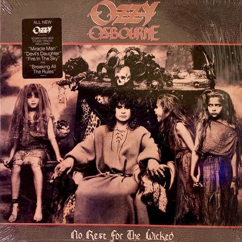 33.1k Likes, 277 Comments - Ozzy Osbourne (@ozzyosbourne) on Instagram: “NO REST FOR THE WICKED Released: October 22, 1988 #linkinstory #linkinstories #ozzy #norest #wicked” Ozzy Osbourne Albums, Rock Album Cover, No Rest For The Wicked, Diary Of A Madman, Bark At The Moon, Manu Chao, Rock Album Covers, Musica Disco, Metal Albums