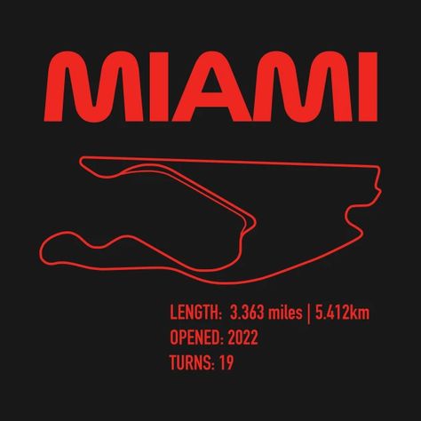 Miami GP - Miami Gp - T-Shirt | TeePublic F1 Branding, Brand Examples, Miami Gp, Miami Design, Xmas Gifts, Grand Prix, Formula 1, Just Love, Shirt Design