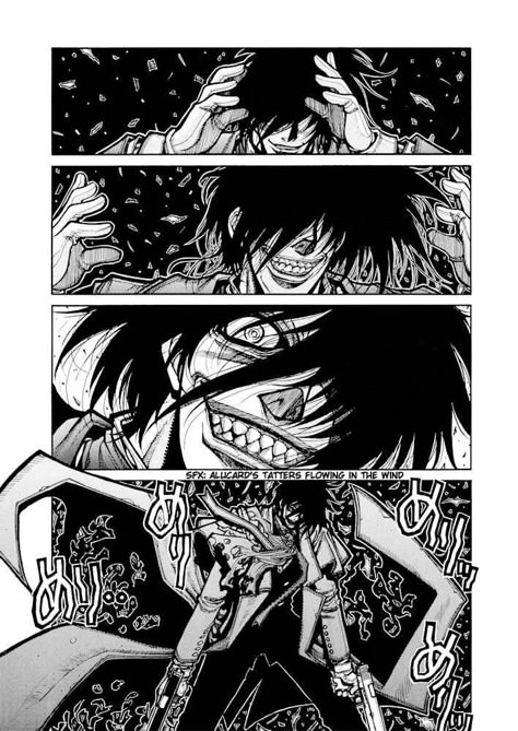 Hellsing Ova, Hellsing Ultimate Anime, Hellsing Ultimate, Hellsing Alucard, Samurai Art, Manga Panels, Scary Art, Manga Pages, Bleach Anime