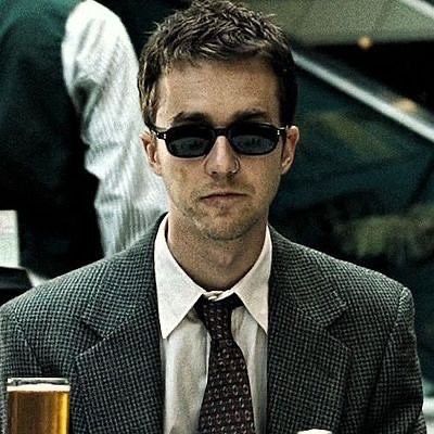 Edward Norton, 밈 유머, Tyler Durden, Be With You Movie, This Is Your Life, Movie Wallpapers, Cinematic Photography, Movie List, Film Stills