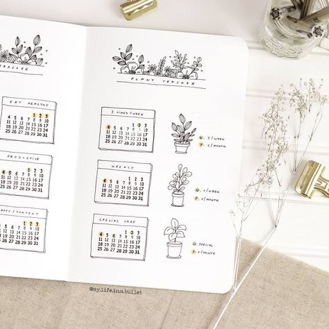 70 incredibly pretty floral bullet journal spreads | My Inner Creative #discoverbulletjournal #bulletjournaladdict #bulletjournaling #bujo #bulletjournal #bulletjournalspread #bujoinspiration #planwithme #bulletjournalcollection #bujobeauty #bulletjournal #bulletjournalcommunity #floralspread #floralbujo #floralbulletjournalspread #floralbulletjournal #flowersinmyjournal #drawingflowers #flowerdoodles #flowerdrawing #linedrawing #flowerdrawings Bullet Journal Water Tracker, Plant Tracker, Tracker Bullet Journal, How To Bullet Journal, Bullet Journal Headers, Bullet Journal 2019, Plant Journal, Journal Idea, Kawaii Pens