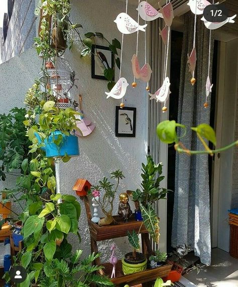 Garden Gate Ideas, Room Plants, Indian Room, Indian Room Decor, Colourful Living Room Decor, Small Balcony Garden, Gate Ideas, Terrace Decor, Ethnic Home Decor