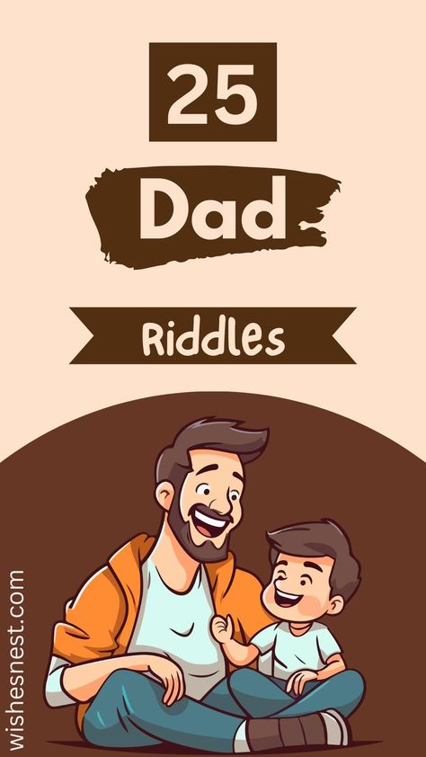 "Unlock a treasure trove of the best dad riddles that'll keep the whole family guessing and giggling! Perfect for game nights or bonding moments. These clever puzzles are great for brain teasers and laughter. Check out our blog for more fun and challenging riddles to share with your loved ones! 🧠🎉 Family Riddles, Picture Riddles With Answers, What Am I Riddles With Answers Kids, Riddles With Answers Funny Brain Teasers For Kids, Confusing Riddles With Answers, Challenging Riddles, Brain Teasers Riddles, Best Riddle, Family Bonding