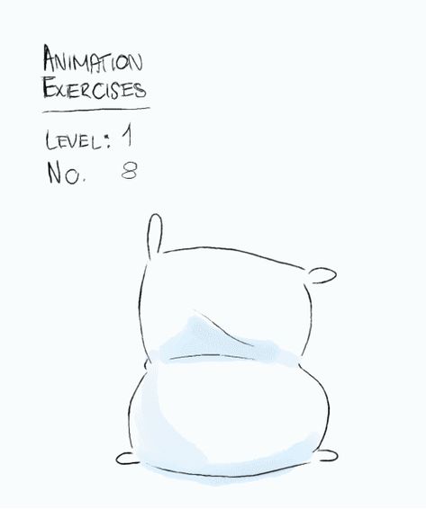 Animation Exercise:Level 1No. 8 “Flour Sack Waving” (hmm, more like a pillow case) I’m off to Korea for a holiday - an appropriate gif! The rest of the Level one exercises are cued up so they’ll come out for the next 3 days :) Animation Exercises, Animation Exercise, Animation Animals, Display Visual Merchandising, Animation Tips, Pencil Test, Character Design Cartoon, Animation Sketches, Animation Tutorial