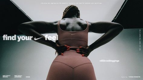 Photo/AD • Instagram Nike Zenvy, Nike Campaign, Nike Ad, Photo Composition, January 22, Ad Campaign, Nike Women, Branding, Nike