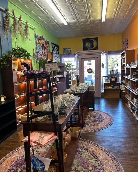 crystal store shopping crystals tapestry spiritual downtown plants aesthetic aesthetics Witchy Store Aesthetic, Spiritual Store Aesthetic, Dark Academia Store Aesthetic, Spiritual Shop Aesthetic, Metaphysical Shop Aesthetic, Metaphysical Aesthetic, Witch Shop Aesthetic, Metaphysical Store Aesthetic, Spiritual Store Ideas