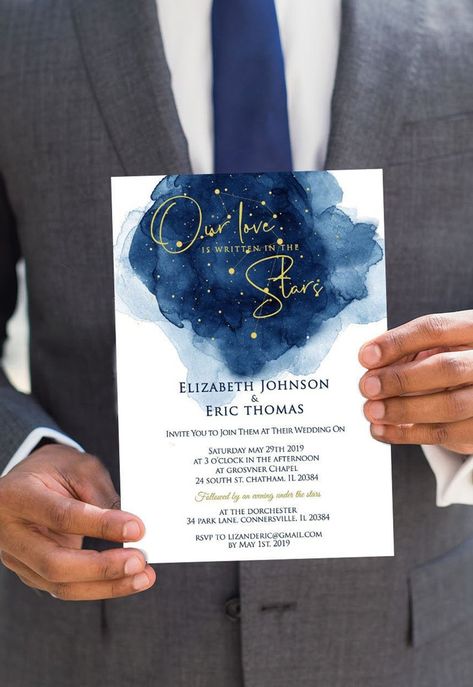 Pantone Colour of the Year Classic Blue Blue Pantone, Starry Night Wedding, Trending Wedding, Celestial Wedding, Blue Wedding Invitations, Whimsical Wedding, Star Wedding, Popular Wedding, Wedding Color