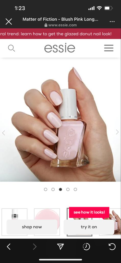 Essie Petal Pushers, Essie, Nail Inspo, Matter, Nails, Beauty