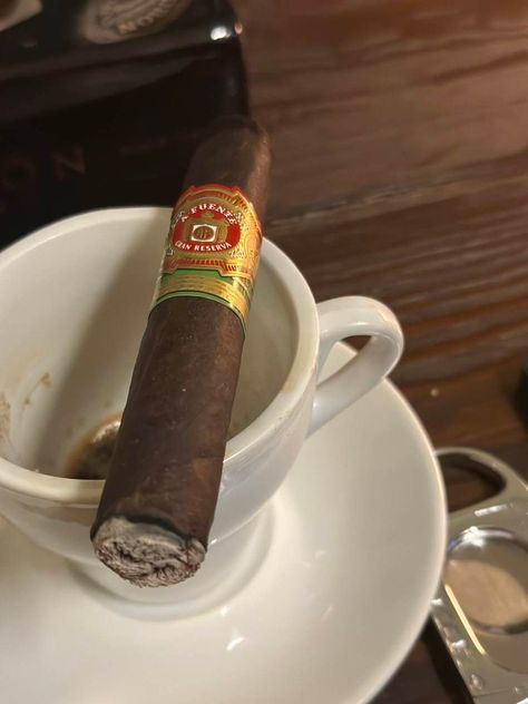 Cigar review of the Arturo Fuente Rothschild Maduro Arturo Fuente Cigars, Coffee Caramel, Good Cigars, Red Fruit, Cigars, Coffee Drinks, Bourbon, Caramel, Fruit