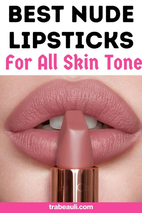 nude-lipsticks Matte Lipstick Shades For Medium Skin, Lakme Lipstick Shades, Best Nude Lipstick Shades, Natural Lipstick Shades, Lakme Lipstick, Best Nude Lipstick, Best Drugstore Lipstick, Best Long Lasting Lipstick, Lipstick Guide