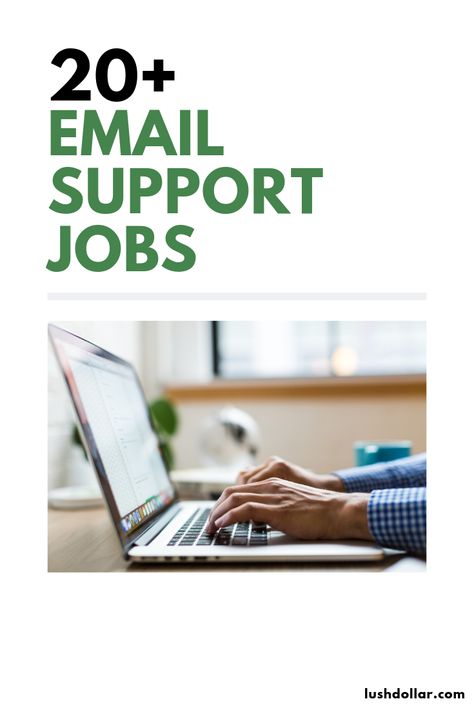 Only looking for work from home email support jobs?  I found 20+ legit companies that want to hire you! Chat Support Jobs, Side Jobs From Home Extra Money, Wfh Job, Work For Hire, Easy Online Jobs, Stay At Home Jobs, Jobs From Home, Looking For Work, Freelance Jobs