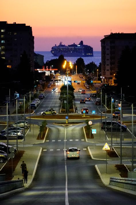 This midnight cityscape made in Bar, city in Montenegro Bar Montenegro Photography, Bar Montenegro, Beautiful Gif, Art Drawings For Kids, Slovenia, Architecture Building, Photo Sessions, Cityscape, Nature Inspiration