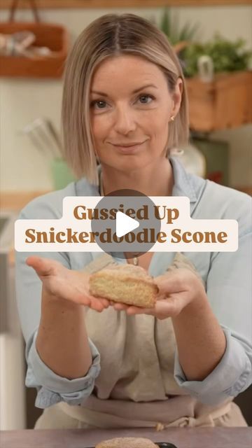 Damaris Phillips on Instagram: "Snickerdoodles make my list for top 3 best cookie which is why I used them to inspire this recipe. What are your top three favorite types of cookie? 

Snickerdoodle Scone
Ingredients:
2 cups all-purpose flour
1/2 cup granulated sugar
1 tablespoon baking powder
1/2 teaspoon salt
1/2 cup heavy cream
1 large egg
1 teaspoon pure vanilla extract
For the Snickerdoodle coating:
1/3 cup granulated sugar
1 tablespoon ground cinnamon

Method:
Preheat your oven to 400°F (200°C) and line a baking sheet with parchment paper.
In a large mixing bowl, combine the flour, sugar, baking powder, and salt. Mix them well.
In a separate small bowl, whisk together the heavy cream, egg, and vanilla extract.
Pour the wet mixture into the dry mixture. Stir until a dough forms. Be care Snickerdoodle Scones, Cookie Snickerdoodle, Biscuit Pizza, Facebook Recipes, Scones Ingredients, Cream Scones, Farm Stuff, Tea Party Food, Pure Vanilla