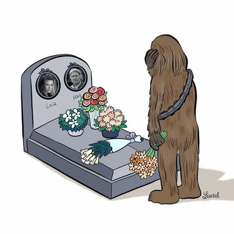 10+ Touching Tributes To Late Carrie Fisher By Artists Around The World Carrie Fisher Princess Leia, Star Wars Meme, Star Wars Love, Star Wars Fan Art, Star Wars Pictures, Star Wars Images, Star Wars Fandom, Carrie Fisher, Six Feet Under