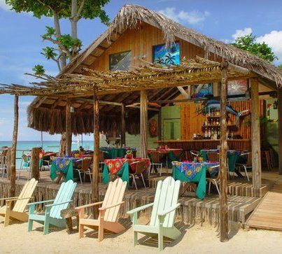 Beach Life ~~~my idea of beauty Negril Jamaica, Tiki Hut, Surf Shack, Beach Shack, Negril, Thatched Roof, Beach Bar, Beach Cottage Style, Beach Bungalows