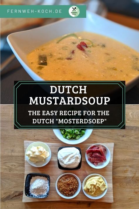 #mosterdsoep #mutardsoup #soup #dutch #netherlands #recipe #vegetarian Mustard Soup Dutch, Mustard Soup, Spanish Food Spain, Fresh Vegetable Recipes, Dutch Netherlands, Dutch Food, Spain Food, Recipe Vegetarian, Spanish Dishes