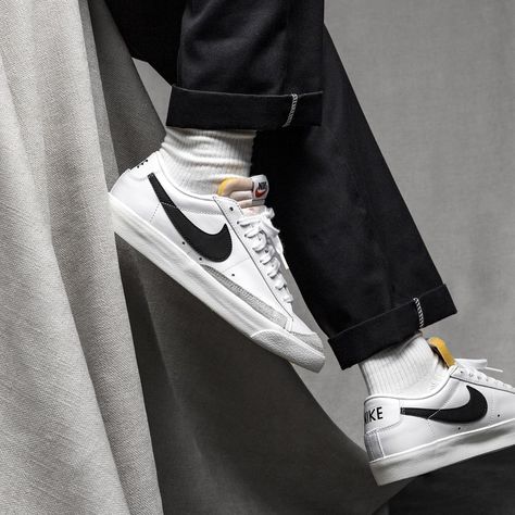 Asphaltgold GmbH & Co. KG on Instagram: “Nike Blazer Low VNTG '77⁣ EU 40.5 – 48.5 / 89€⁣ ⁣ check link in bio⁣ #asphaltgold #sneakerstore #asphaltgoldmen #nikeblazer #blazerlow…” Nike Blazer 77 Outfit Men, Nike Blazer 77 Outfit, Nike Blazer Low Outfit Men, Nike Blazer Outfit Men, Blazer Mid 77 Outfit, Nike Blazer Outfit, Nike Blazer 77, Nike Blazers Outfit, Blazer 77