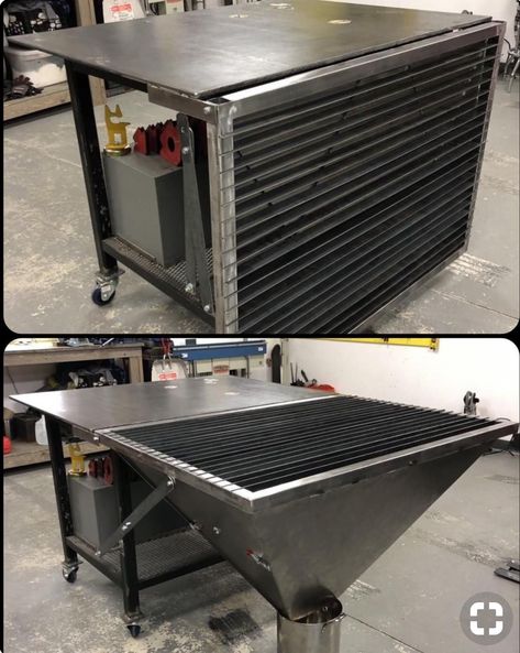 Welding Bench, Garage Hacks, Shielded Metal Arc Welding, Welding Tables, Welding Ideas, Plasma Table, Welding Shop, Welding Jobs, Welding Cart