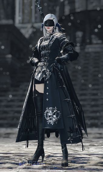 Neo - Saturday's date | Eorzea Collection Ffxiv Glamour Male, Dark Fantasy Outfits, Dark Fantasy Clothing, Mage Clothes, Dark Fantasy Fashion, Fantasy Formal, Battle Outfits, Ocs Outfits, Ffxiv Glamour