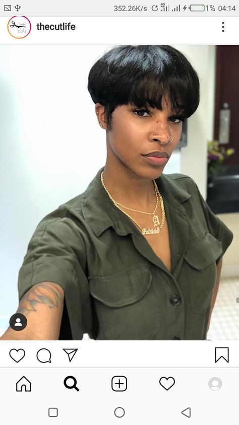 Bowl Haircut Women, Bowl Cut Hair, Shorthair Bangs, Mushroom Haircut, Short Relaxed Hairstyles, Bowl Haircuts, Mushroom Hair, Meagan Good, Natural Hair Cuts