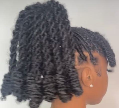 Soft Locs Barbie Ponytail, Loc Barbie Ponytail, Barbie Ponytail, Barbie Hairstyle, Locs Styles, Soft Locs, Short Box Braids Hairstyles, Beautiful Dreadlocks, Short Locs Hairstyles