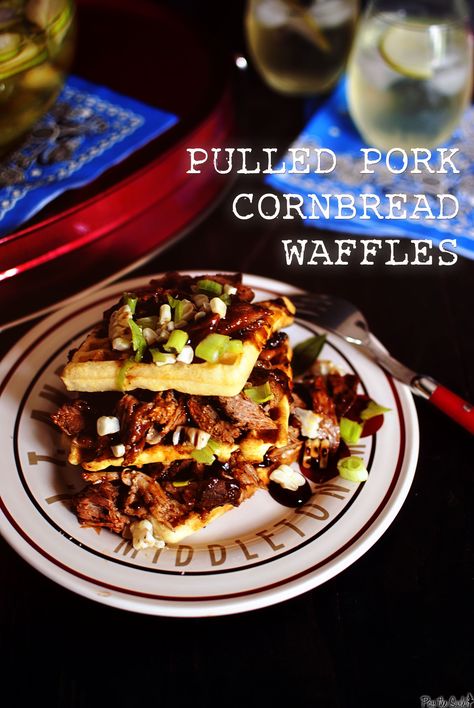 Pulled Pork Cornbread waffles Summer Pot Luck, Pulled Pork Cornbread, Cornbread Waffles, I Am Jealous, Successful Person, Smoked Pulled Pork, Pragmatic Play, Pulled Pork, Om Nom