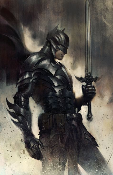 Dark Knights Of Steel, Dark Knights, Batman Mask, Batman Hush, Batman Arkham City, Univers Dc, Medieval World, Batman Comic Art, Dc Comics Artwork