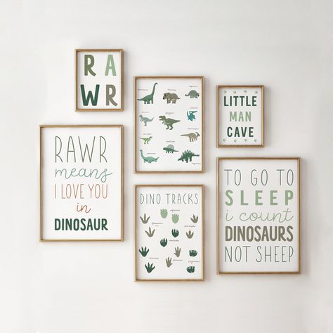 Dinosaur boys room decor